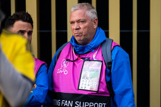 Martin Fredman, Head of security at the Swedish Football