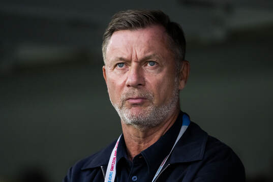 Head coach Peter Gerhardsson of Sweden