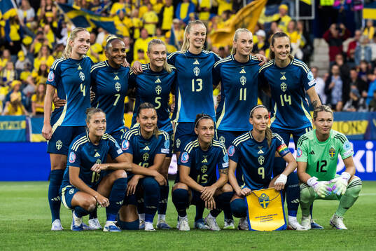 Hanna Lundkvist, Madelen Janogy, Amanda Nildén, Amanda