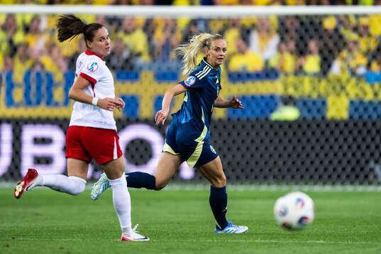 Amanda Ilestedt of Sweden