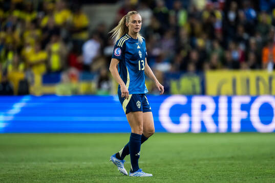 Amanda Ilestedt of Sweden