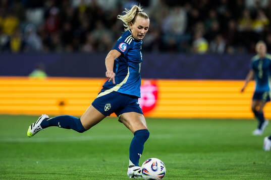 Stina Blackstenius of Sweden