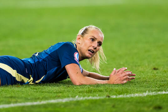 Stina Blackstenius of Sweden