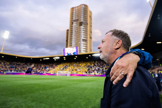 Head coach Peter Gerhardsson of Sweden