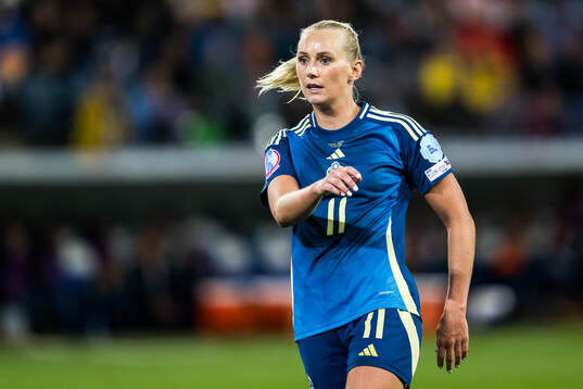 Stina Blackstenius of Sweden