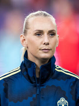 Stina Blackstenius of Sweden