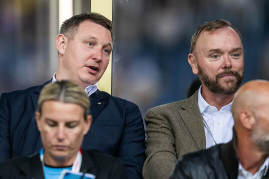 Kim Källström (top left), head of football at the Swedish