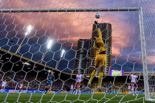 Goalkeeper Kinga Szemik of Poland