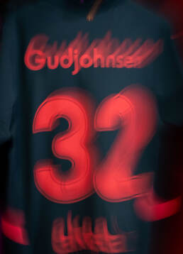 The kit of Daniel Gudjohnsen of Malmö FF in the dressing