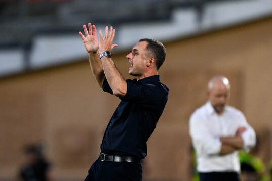 Head coach Levan Korgalidze of FC Iberia