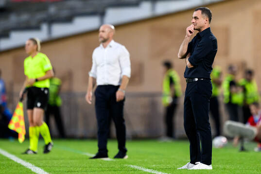 Head coach Levan Korgalidze of FC Iberia