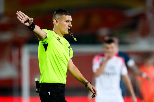 Referee Igor Stojchevski