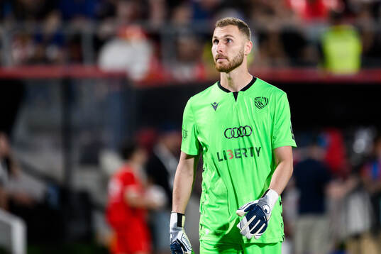 Giorgi Makaridze of FC Iberia looks dejected