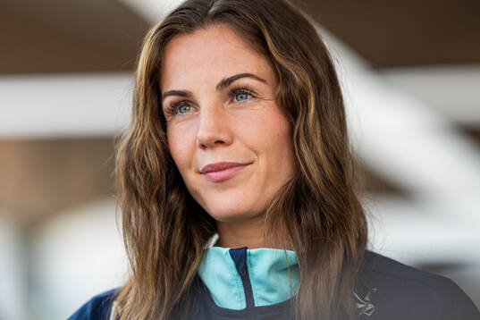 Tuva Hansen of the Norwegian women's national football team