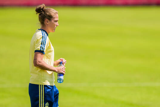 Filippa Angeldahl of the Swedish women's national football