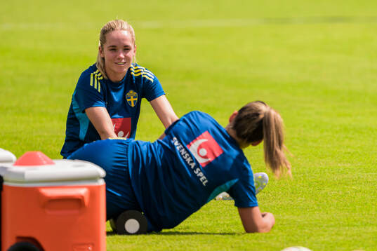 Hanna Lundkvist of the Swedish women's national football