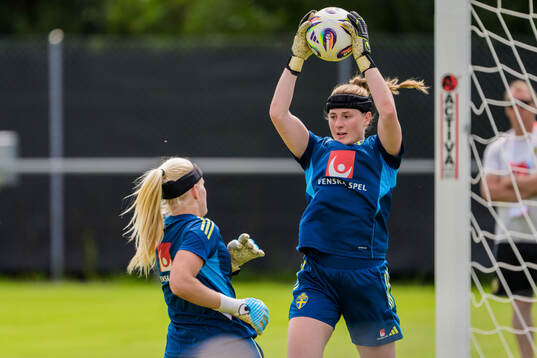 Bläddra bland fler bilder av UEFA Women's Euro 2025, day 8, Sweden, training