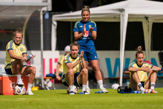 Filippa Angeldahl, Julia Zigiotti Olme, Johanna Rytting