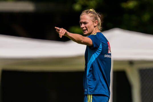 Fridolina Rolfö of the Swedish women's national football