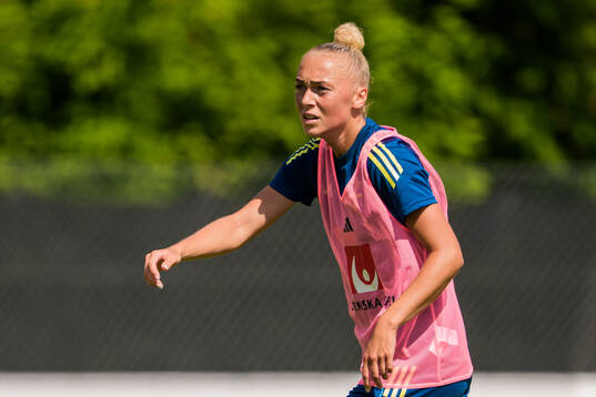 Hanna Bennison of the Swedish women's national football