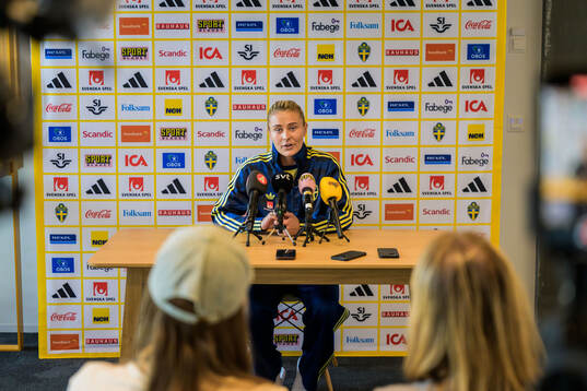 Amanda Nildén of the Swedish women's national football