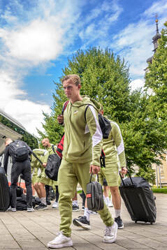 during the team travel