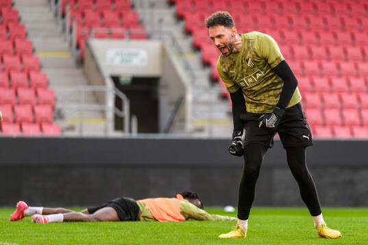 Goalkeeper Etrit Berisha