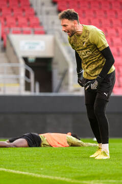 Goalkeeper Etrit Berisha