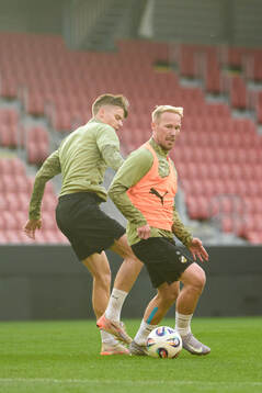 Adrian Svanbäck och Mikkel Rygaard Jensen