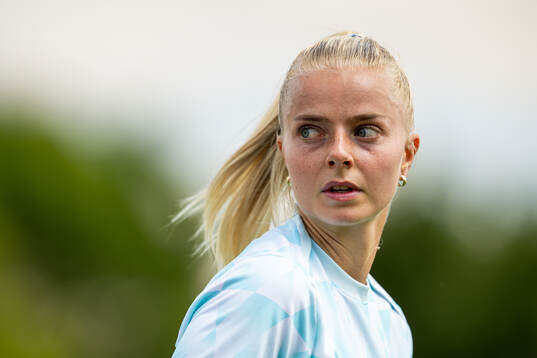 Emilie Woldvik of the Norwegian women's national football