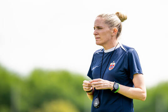 Gemma Grainger, head coach of the Norwegian women's