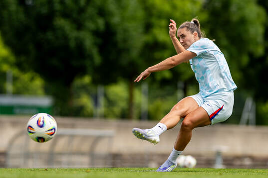 Vilde Bøe Risa of the Norwegian women's national football