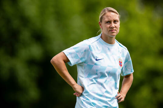 Lisa Naalsund of the Norwegian women's national football