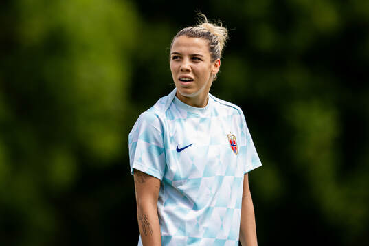 Celin Bizet Dønnum of the Norwegian women's national