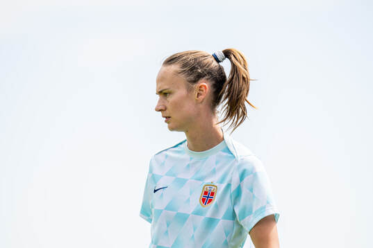 Caroline Graham Hansen of the Norwegian women's national