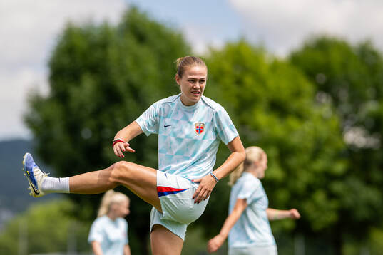 Marthine Østenstad of the Norwegian women's national