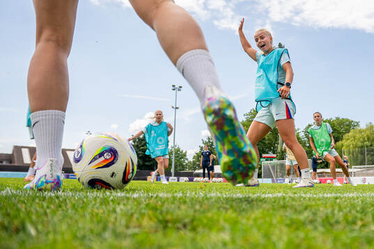 Emilie Woldvik of the Norwegian women's national football