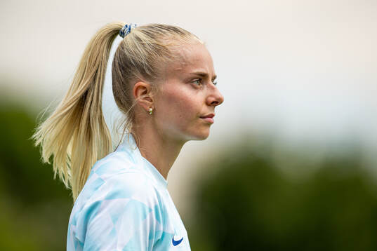 Emilie Woldvik of the Norwegian women's national football