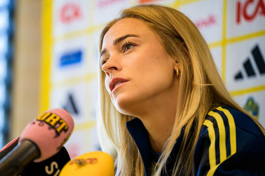 Fridolina Rolfö of the Swedish women's national football