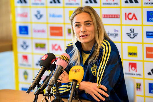 Fridolina Rolfö of the Swedish women's national football