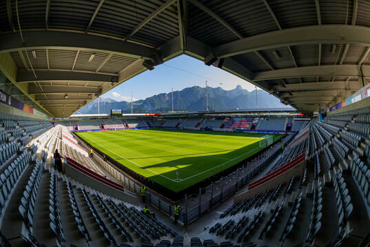 General view of Stockhorn Arena (Thun Arena)