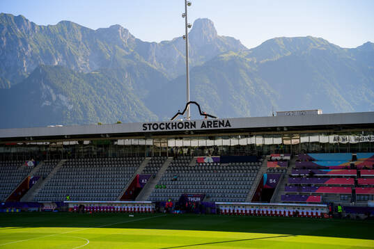 General view of Stockhorn Arena (Thun Arena)