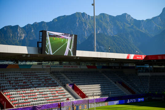 General view of Stockhorn Arena (Thun Arena)
