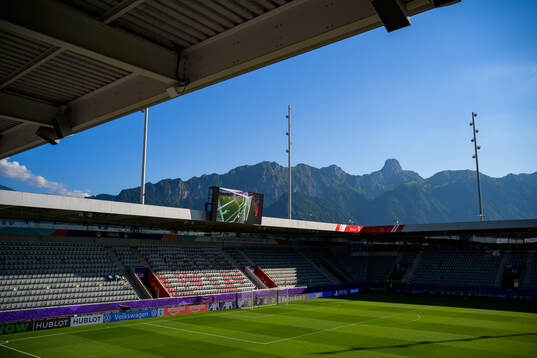 General view of Stockhorn Arena (Thun Arena)