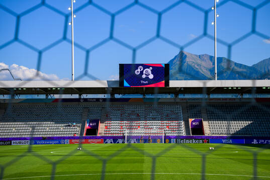 General view of Stockhorn Arena (Thun Arena)