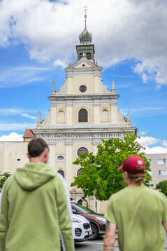 A church