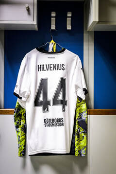 The kit Harry Hilvenius of Häcken