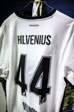 The kit Harry Hilvenius of Häcken