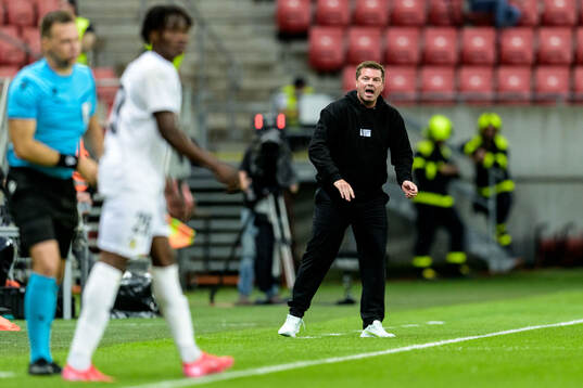 Coach Jens Gustafsson of Häcken