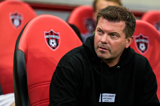 Coach Jens Gustafsson of Häcken